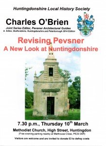 Society Lecture: Revising Pevsner (Charles O'Brien) @ Huntingdon Methodist Church | Huntingdon | United Kingdom